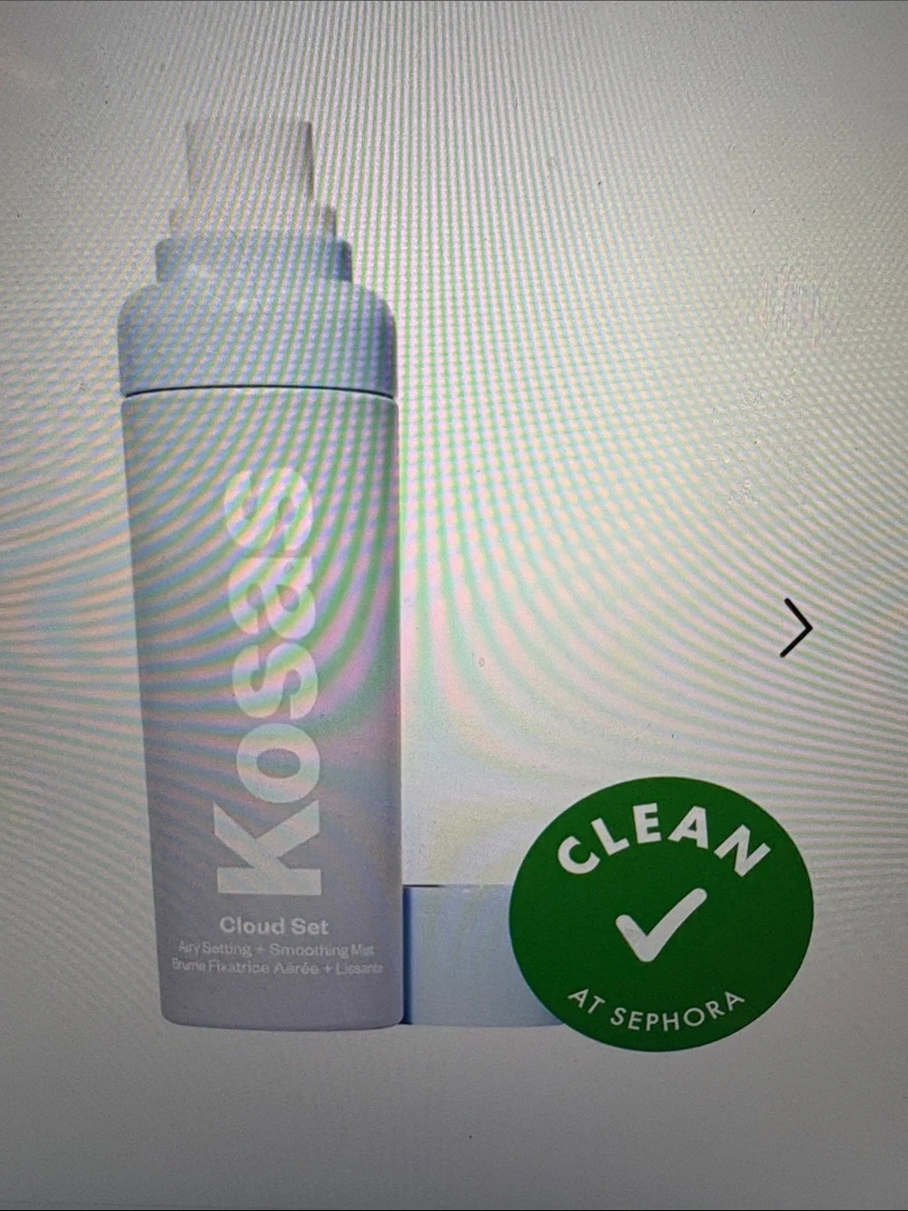 Kosas Cloud Set Airy Setting & Smoothing Mist - Yellow White Gradient